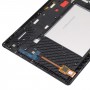 OEM LCD-skärm för Lenovo Tab M10 HD TB-X505L TB-X505 TB-X505F Digitizer Fullmontering med ram (svart)