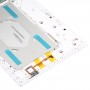РК-екран OEM для Lenovo Tab 2 A10-70 A10-70F A10-70L Digitizer Повний збірник з кадром (білий)