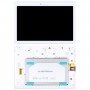 מסך LCD OEM עבור Lenovo Tab 2 A10-30 YT3-X30 Digitizer מכלול מלא עם מסגרת (לבן)