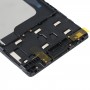 מסך LCD מקורי עבור Lenovo Tab 7 חיוני TB-7304X TB-7304F TB-7304I TB-7304 דיגיטייזר מכלול מלא עם מסגרת (שחור)
