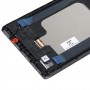מסך LCD מקורי עבור Lenovo Tab 7 חיוני TB-7304X TB-7304F TB-7304I TB-7304 דיגיטייזר מכלול מלא עם מסגרת (שחור)