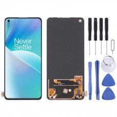 AMOLED LCD Screen For OnePlus Nord 2T CPH2399 CPH2401 with Digitizer Full Assembly (Black) 