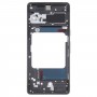 För Google Pixel 7 Pro Front Housing LCD Frame Bezel Plate (svart)