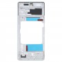 För Google Pixel 7 Pro Front Housing LCD Frame Bezel Plate (Silver)