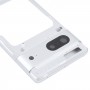 För Google Pixel 7 Pro Front Housing LCD Frame Bezel Plate (Silver)