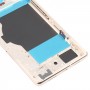 For Google Pixel 6 Pro Battery Back Cover with Middle Frame(Gold)