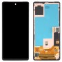 AMOLED LCD Screen For Google Pixel 7 GVU6C GQML3 Digitizer Full Assembly with Frame (Black)