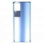 עבור vivo iqoo 7 v2049a i2009 כיסוי סוללת זכוכית (כחול)