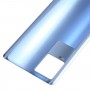 Pour Vivo IQOO 7 V2049A I2009 Batterie en verre Couverture arrière (bleu)
