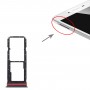 За Vivo Y35 SIM карта тава + табла за SIM карта + табла за микро SD карта (черна) (черна)