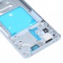 За Vivo IQOO 7 Оригинален преден корпус LCD рамка рамка (Синя)
