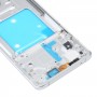 За Vivo IQOO 7 Оригинален преден корпус LCD рамка рамка (сребро)
