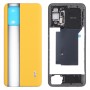För Oppo Realme GT RMX2202 Middle Frame Bezel Plate + Battery Back Cover (Yellow)