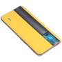Per Oppo Realme GT RMX2202 FEMINA TRAFA MIDELLA Piastra posteriore della batteria (Yellow)