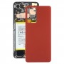 Per Oppo Reno7 Pro 5G Glass Battery Cover (rosso)