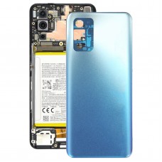 Pro Oppo Realme Q3 Pro 5G / Realme Q3 Pro Carnival Original Baterie Back Back Back Cover + Middle Frame (Blue)