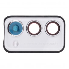 For OPPO Realme Q3 Pro 5G / Realme Q3 Pro Carnival  Back Camera Lens Frame (White)