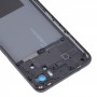 Para Oppo A36/A76 Battery Back Cover con marco medio (negro)