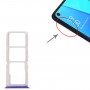 För Oppo A52 4G SIM -kortfack + SIM -kortfack + Micro SD Card Tray (blå)