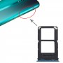 Para Oppo Reno SIM Card Bany + SIM / Micro SD Tarjeta Bandeja (verde)