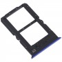 对于Oppo Reno Sim卡托盘 + SIM / Micro SD卡托盘（蓝色）