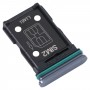 За Oppo Reno4 5G SIM карта тава + табла за SIM карта (черна)