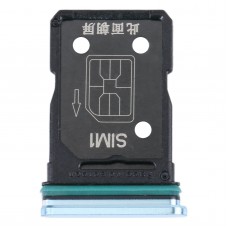 For OPPO Reno4 5G SIM Card Tray + SIM Card Tray (Blue)