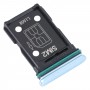 За Oppo Reno4 5G SIM карта тава + табла за SIM карта (синя)
