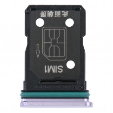 Pour Oppo Reno4 5G SIM Card Tray + SIM Card Tray (Purple)