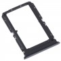 For OPPO Reno5 4G SIM Card Tray + SIM Card Tray (Black)