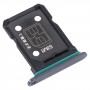 За Oppo Reno7 SE 5G SIM карта тава + табла за SIM карта (черна)