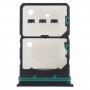 For OPPO Reno7 5G China / Reno7 5G SIM Card Tray + SIM Card Tray + Micro SD Card Tray (Black)