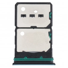 For OPPO Reno7 5G China / Reno7 5G SIM Card Tray + SIM Card Tray + Micro SD Card Tray (Green)
