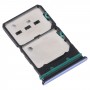 Pour Oppo Reno7 5G China / Reno7 5G SIM Carte Tray + SIM Card Tray + Micro SD Card Tray (bleu)