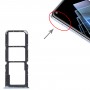 För Oppo K9X SIM -kortfack + SIM -kortfack + Micro SD -kortfack (blå)