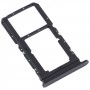 For OPPO A57 5G / A77 5G / K10 5G SIM Card Tray + SIM / Micro SD Card Tray (Black)