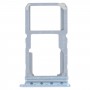 For OPPO A57 5G / A77 5G / K10 5G SIM Card Tray + SIM / Micro SD Card Tray (Blue)