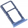 Pour OPPO A57 5G / A77 5G / K10 5G SIM Card Tray + Sim / Micro SD Card Tray (Purple)