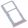 For OPPO A96 China SIM Card Tray + SIM / Micro SD Card Tray (Pink)