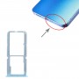 Az Oppo reno7 z 5G / reno7 lite / reno8 lite / f21 pro 5g SIM kártya tálca + SIM kártya tálca + mikro SD kártya tálcához (kék)