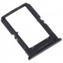 За Oppo K10 4G SIM карта тава + табла за SIM карта (черна)