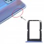 За Realme 9 Pro + SIM карта тава + табла за SIM карта (синя)