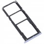 Para Realme C31 SIM Tard Bannel + SIM Card Banny + Micro SD Tard Tard (Silver)