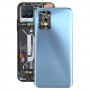 Для Oppo Realme 8 5G батарея задняя крышка (серебро)