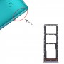 Infinix Note 10 X693 SIM ბარათის უჯრა + SIM ბარათის უჯრა + მიკრო SD ბარათის უჯრა (ვერცხლი)