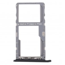 For Alcatel 1V 2020 Original SIM Card Tray + SIM / Micro SD Card Tray (Black) 