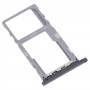 For Alcatel 3L 2020 Original SIM Card Tray + Micro SD Card Tray (Grey)