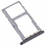 For Alcatel 3L 2020 Original SIM Card Tray + Micro SD Card Tray (Grey)