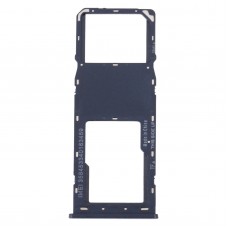 За Alcatel 1V 2021 Оригинална табла за SIM карта + табла за Micro SD карта (синя)
