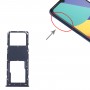 Pour Alcatel 1V 2021 Terbe de carte SIM d'origine + bac à carte micro SD (bleu)